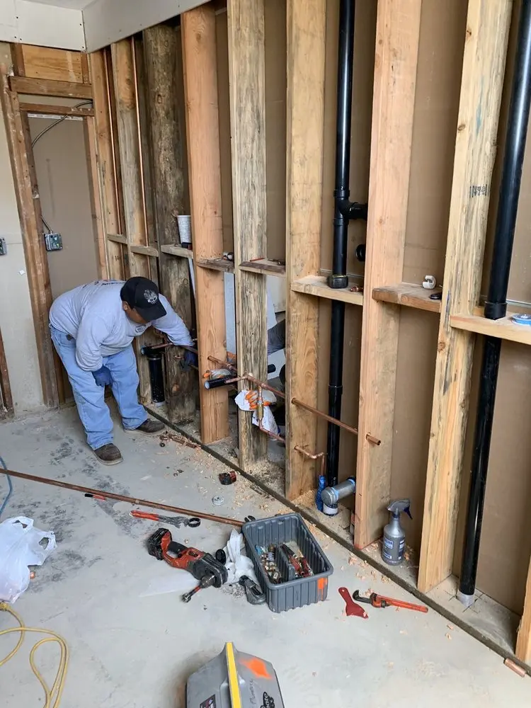 Commercial rough-in plumbing for Gas Line Repair in Webster Groves